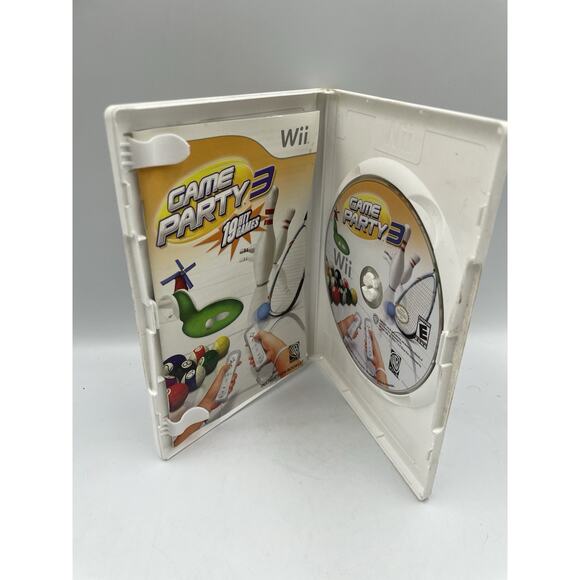 Game Party 3 (Nintendo Wii, 2009) CIB Complete Tested & Working Free Shipping - Picture 3 of 4